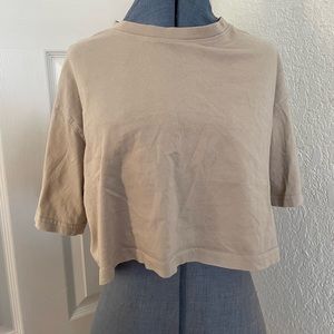 Plain & Simple loose crop top